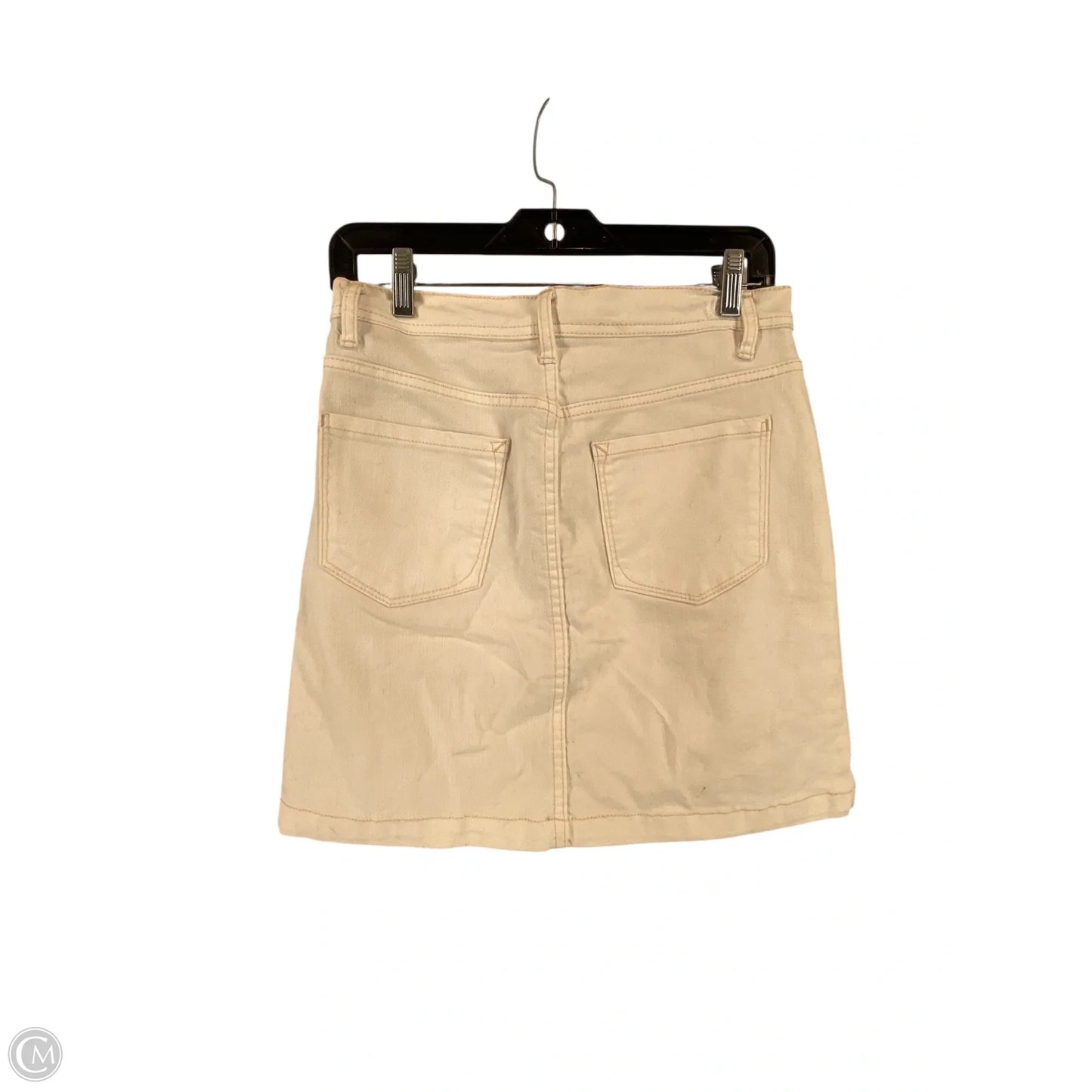 Skirt Mini & Short By Kensie In White Denim, Size: 6