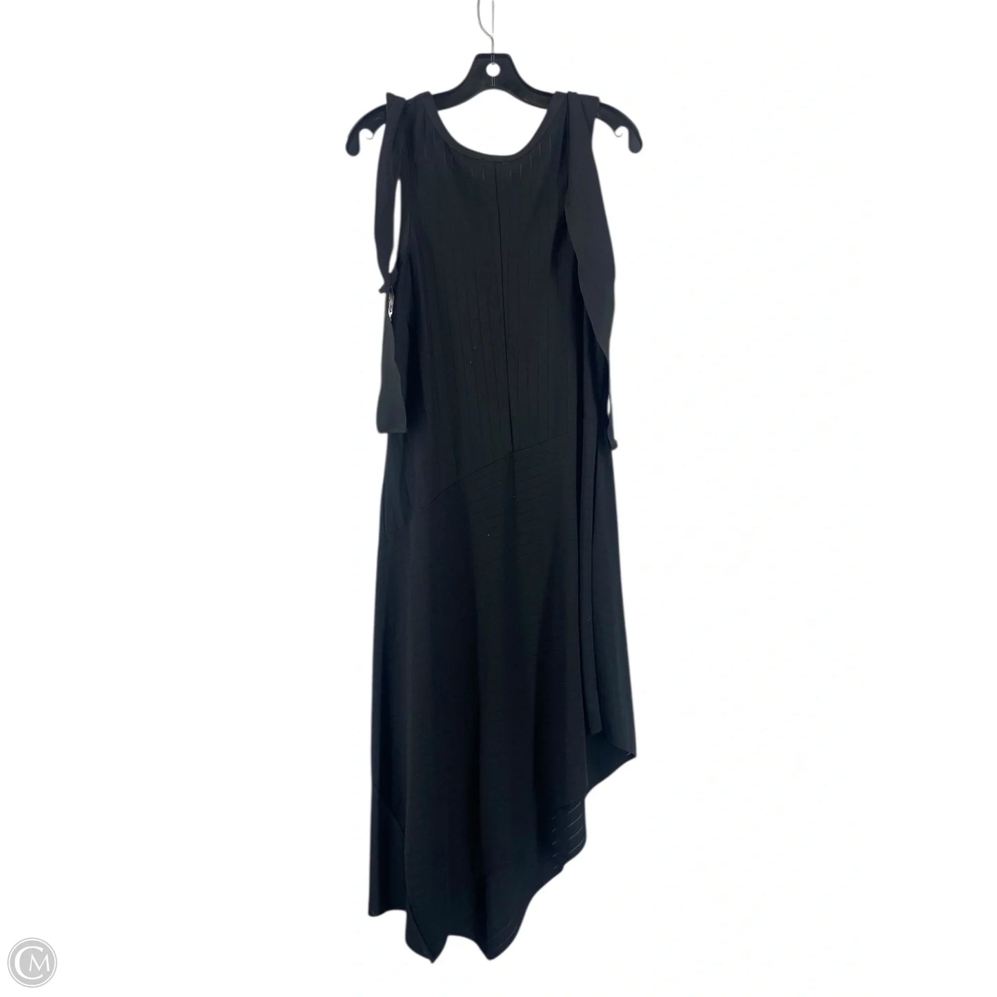 Dress Casual Midi By Zara In Black, Size: L