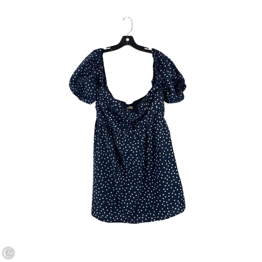 Dress Casual Short By Abercrombie And Fitch In Polkadot Pattern, Size: Xl