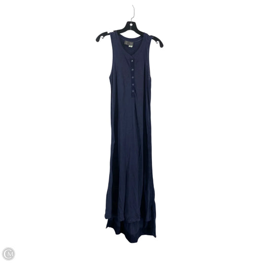 Dress Casual Maxi By Anthropologie In Navy, Size: Xs