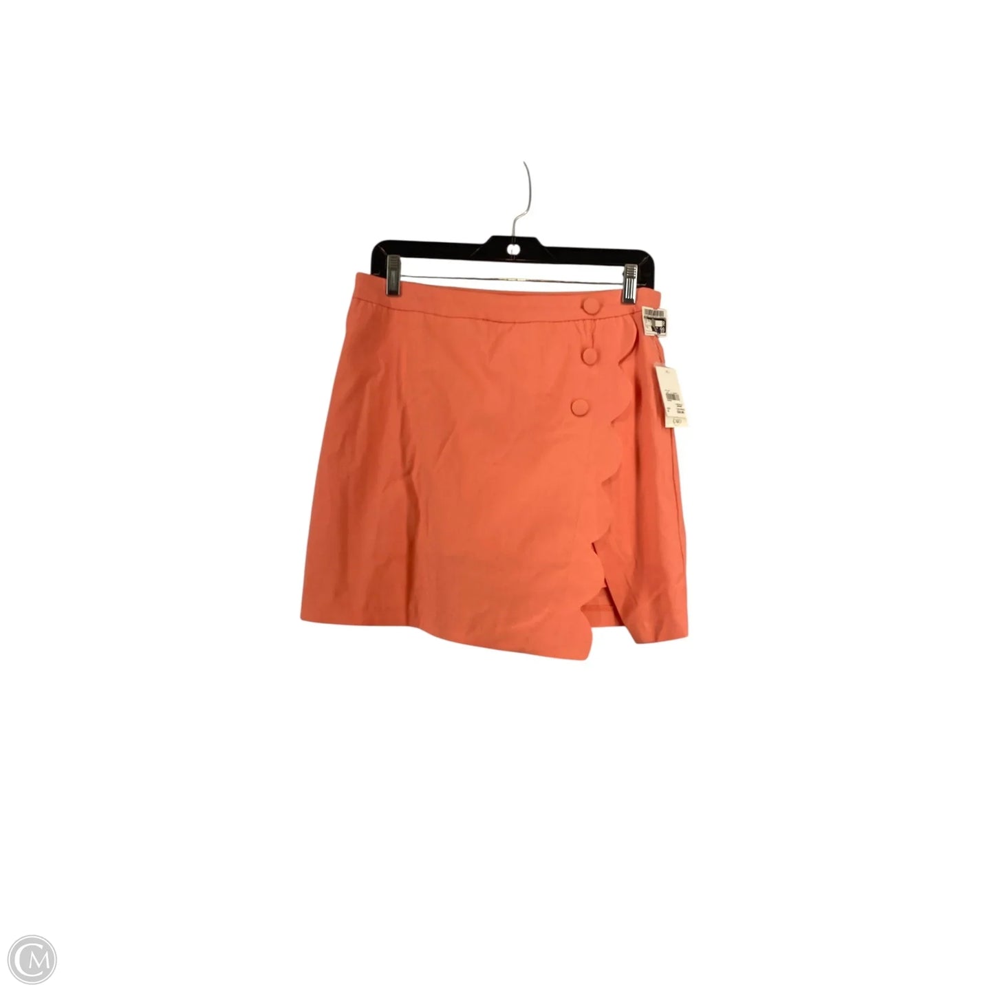 Skirt Mini & Short By Cato In Coral, Size: 6