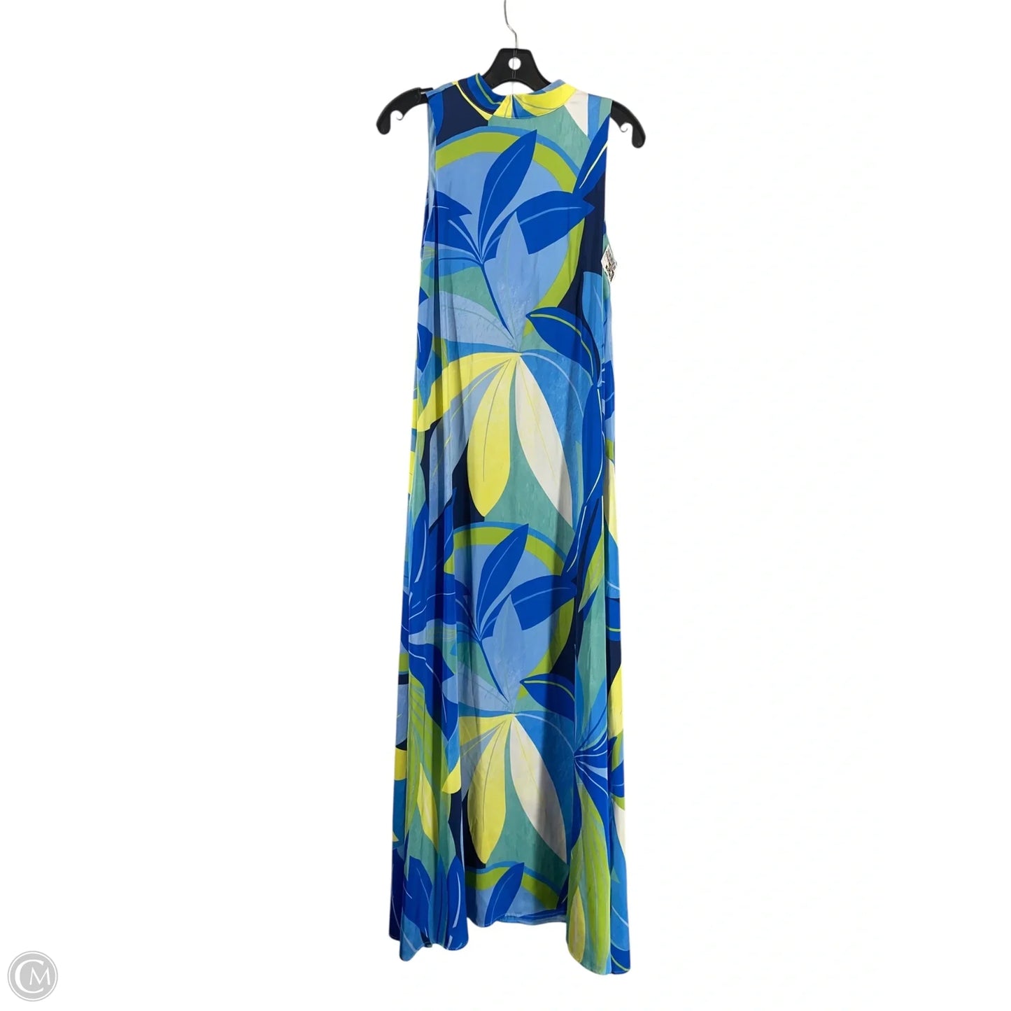 Dress Casual Maxi By Nicole Miller In Blue, Size: S