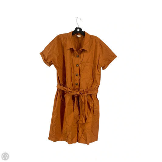 Romper By Ana In Brown, Size: Xl