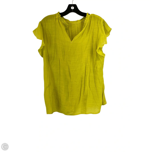 Top Sleeveless By Nanette Lepore In Green, Size: L