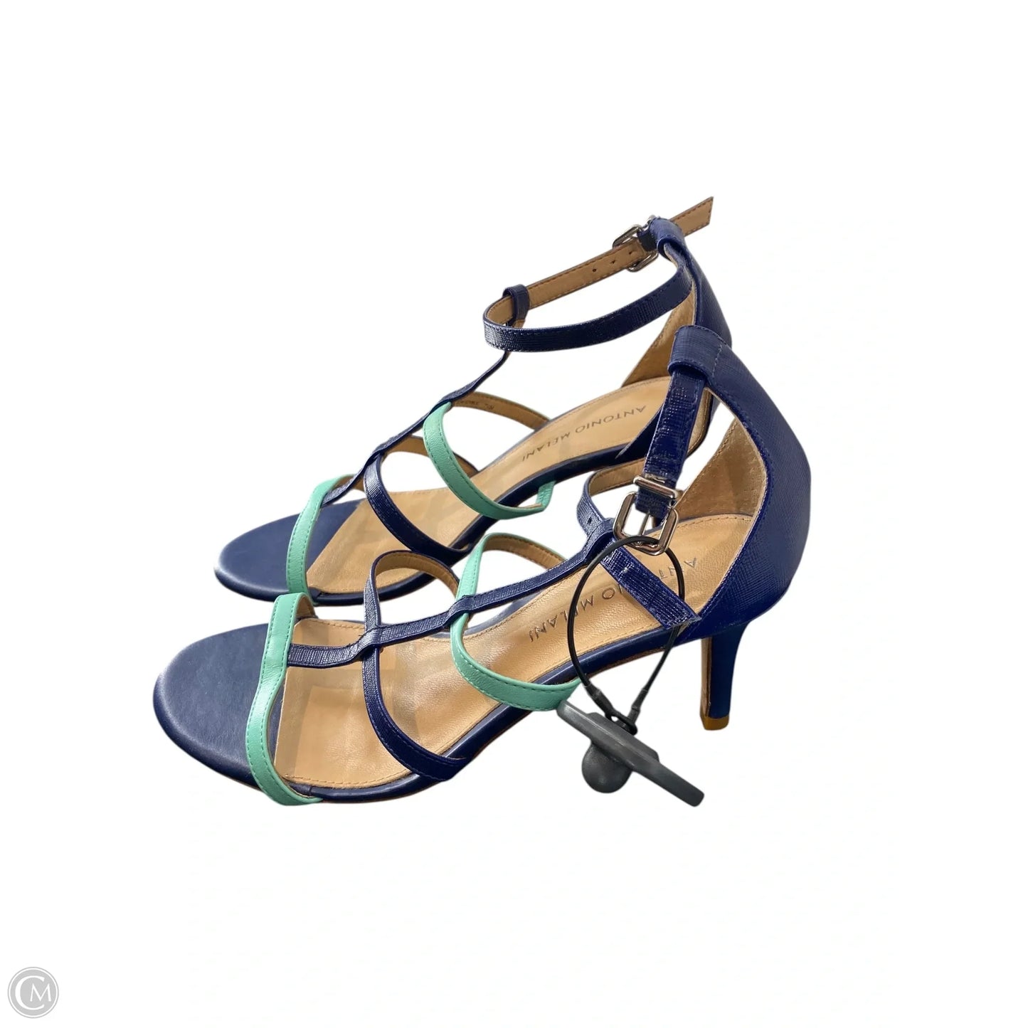 Shoes Heels Kitten By Antonio Melani In Blue, Size: 7.5