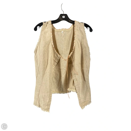 Vest Other By Cme In Pink & Tan, Size: Xl