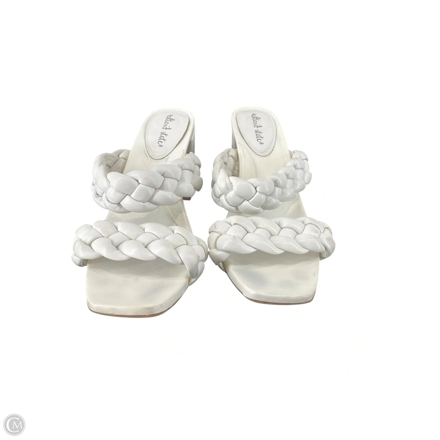 Sandals Heels Block By Altard State In White, Size: 10