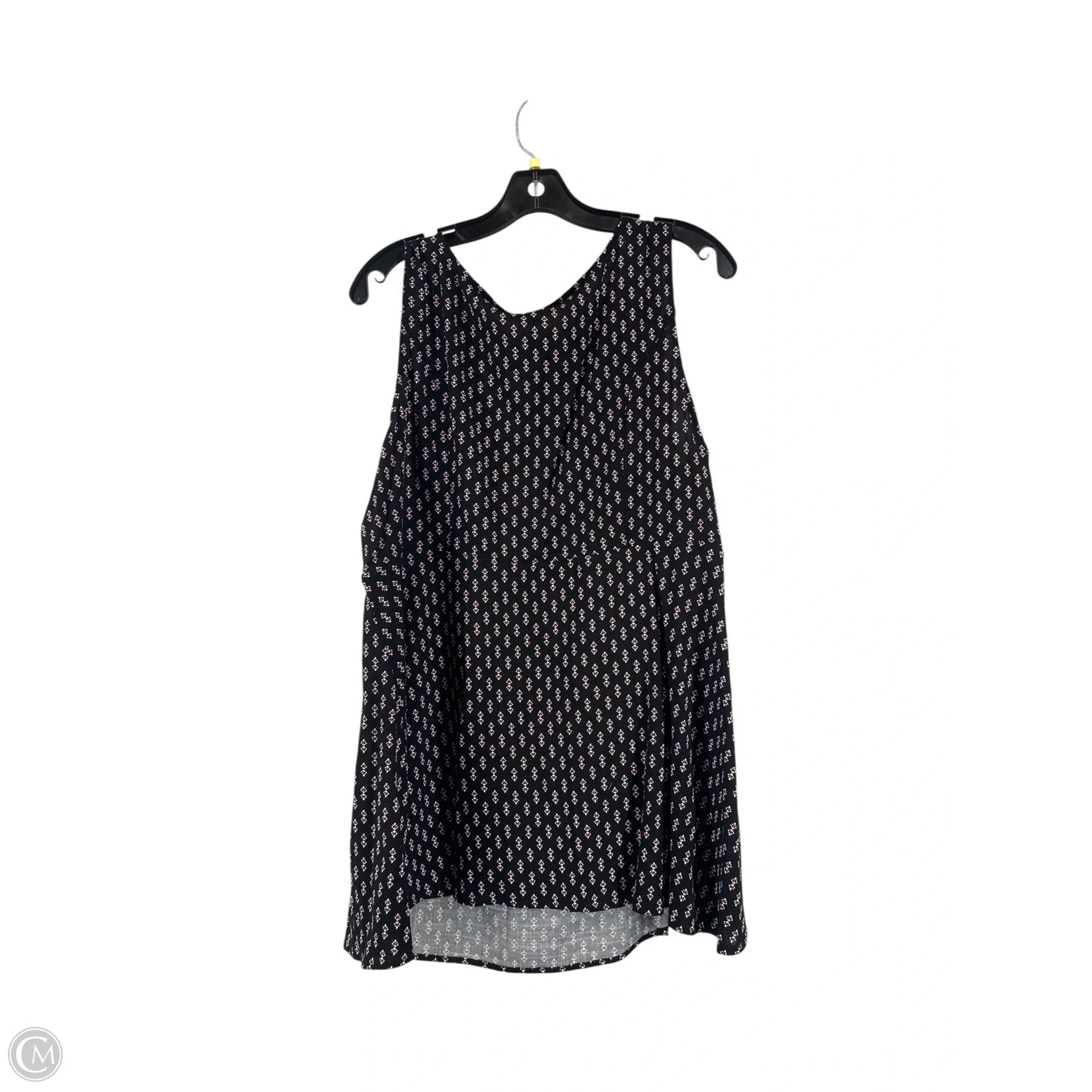 Top Sleeveless By Torrid In Black, Size: 1x