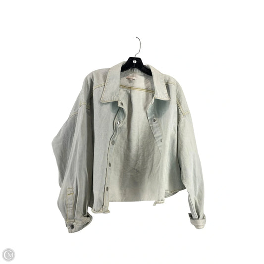 Jacket Denim By Gianni Bini In Blue Denim, Size: L
