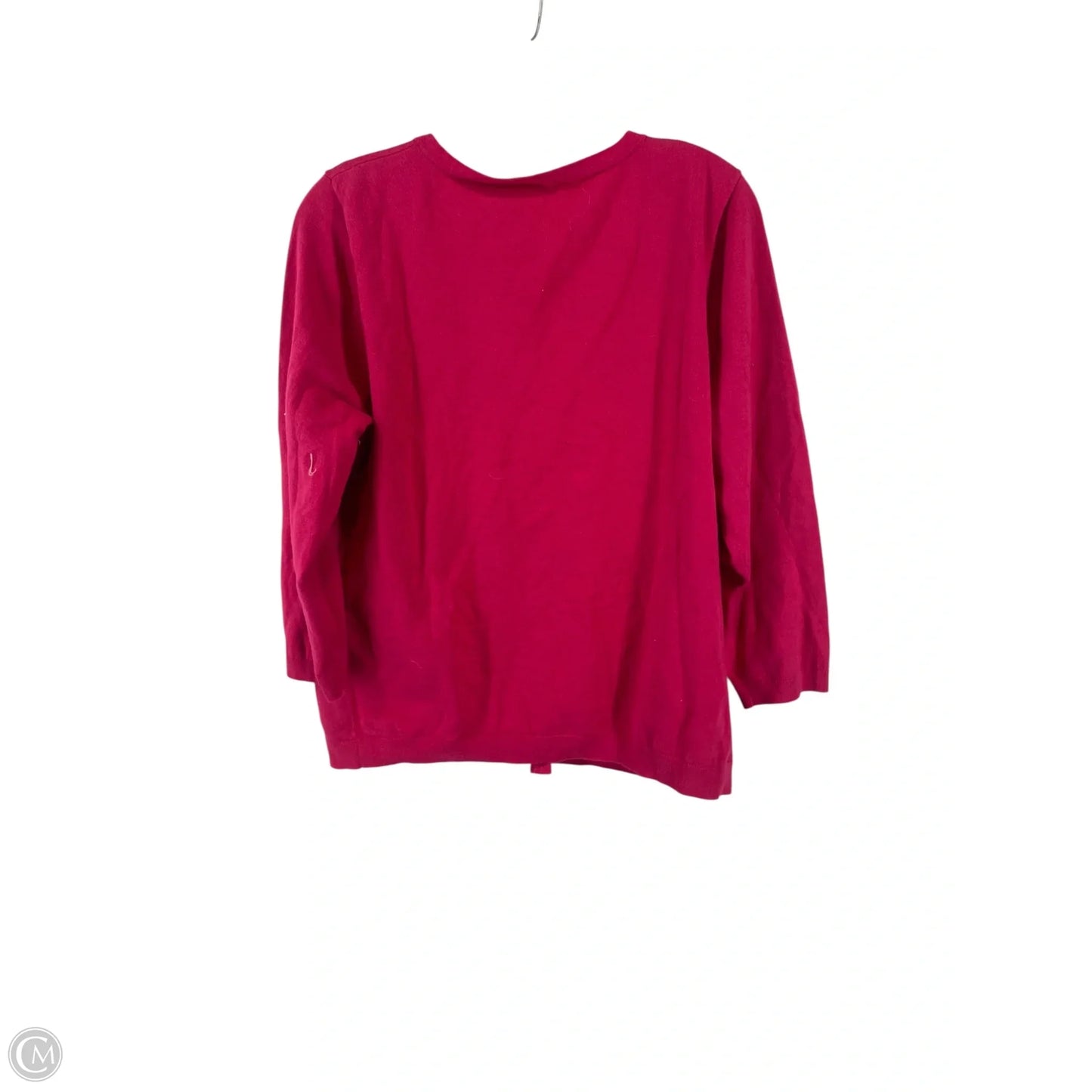 Cardigan By Talbots In Pink, Size: L