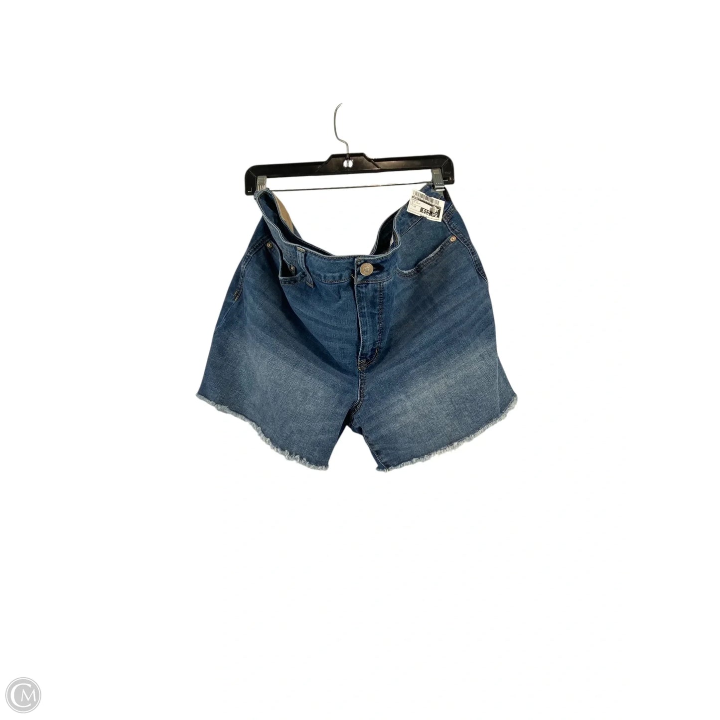 Shorts By Seven 7 In Blue Denim, Size: 16