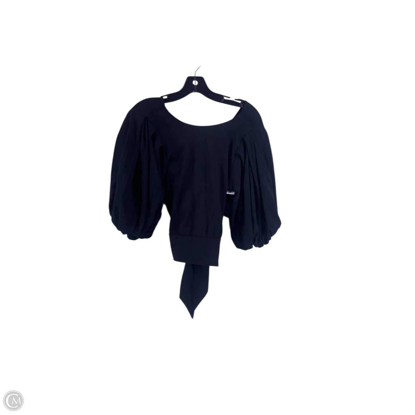 Top Short Sleeve By Express In Black, Size: S