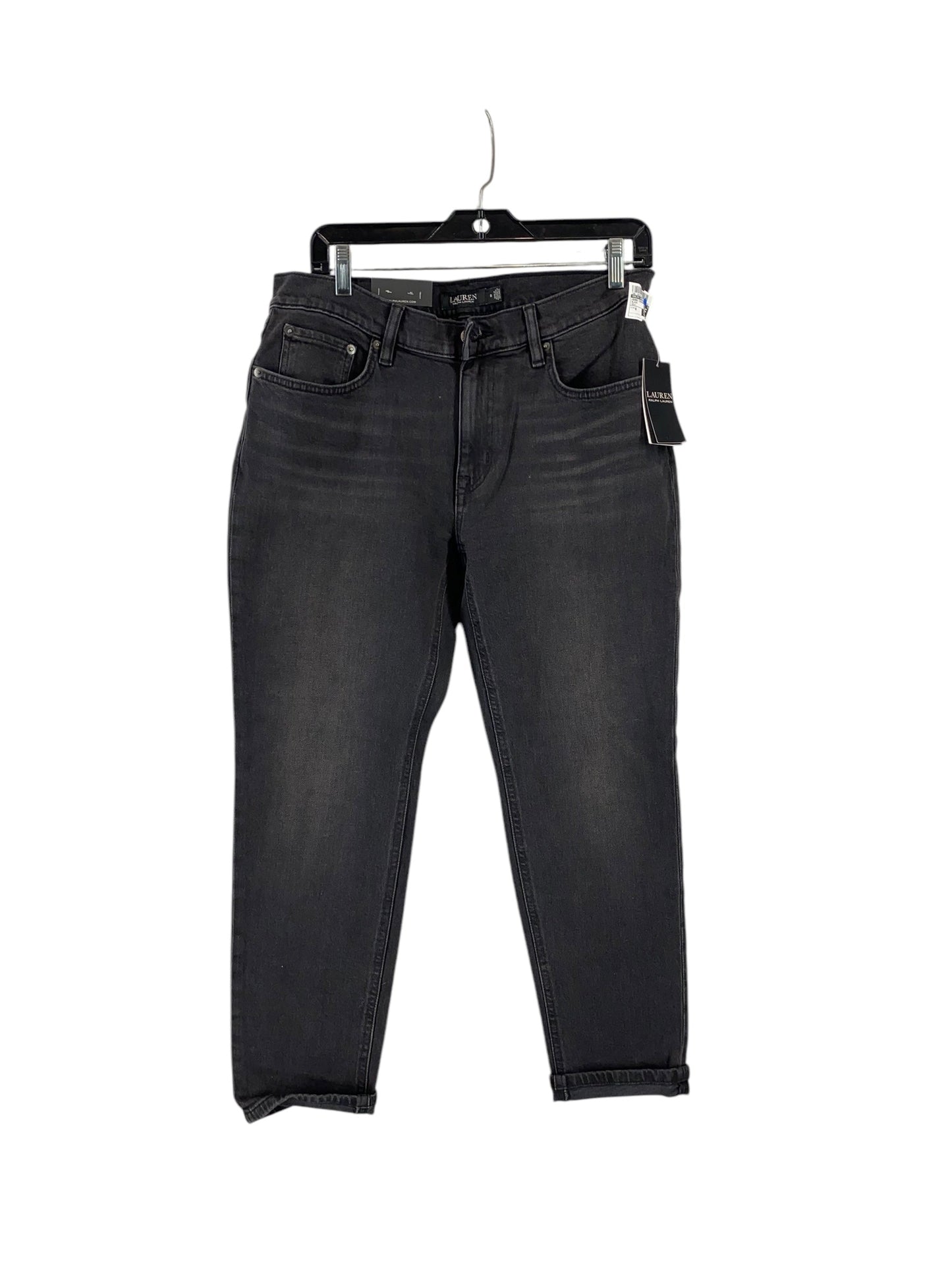 Jeans Straight By Ralph Lauren In Black, Size: 6