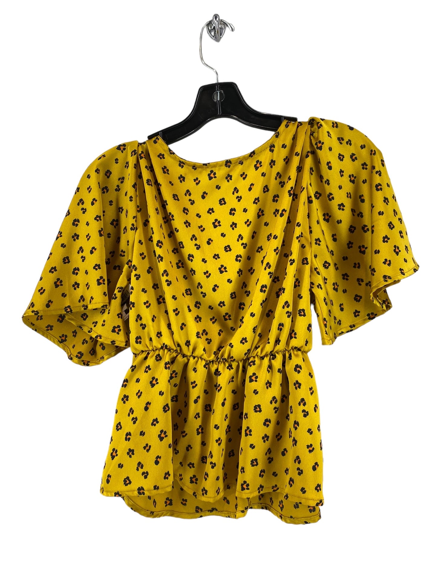 Yellow Top Short Sleeve Papaya, Size S