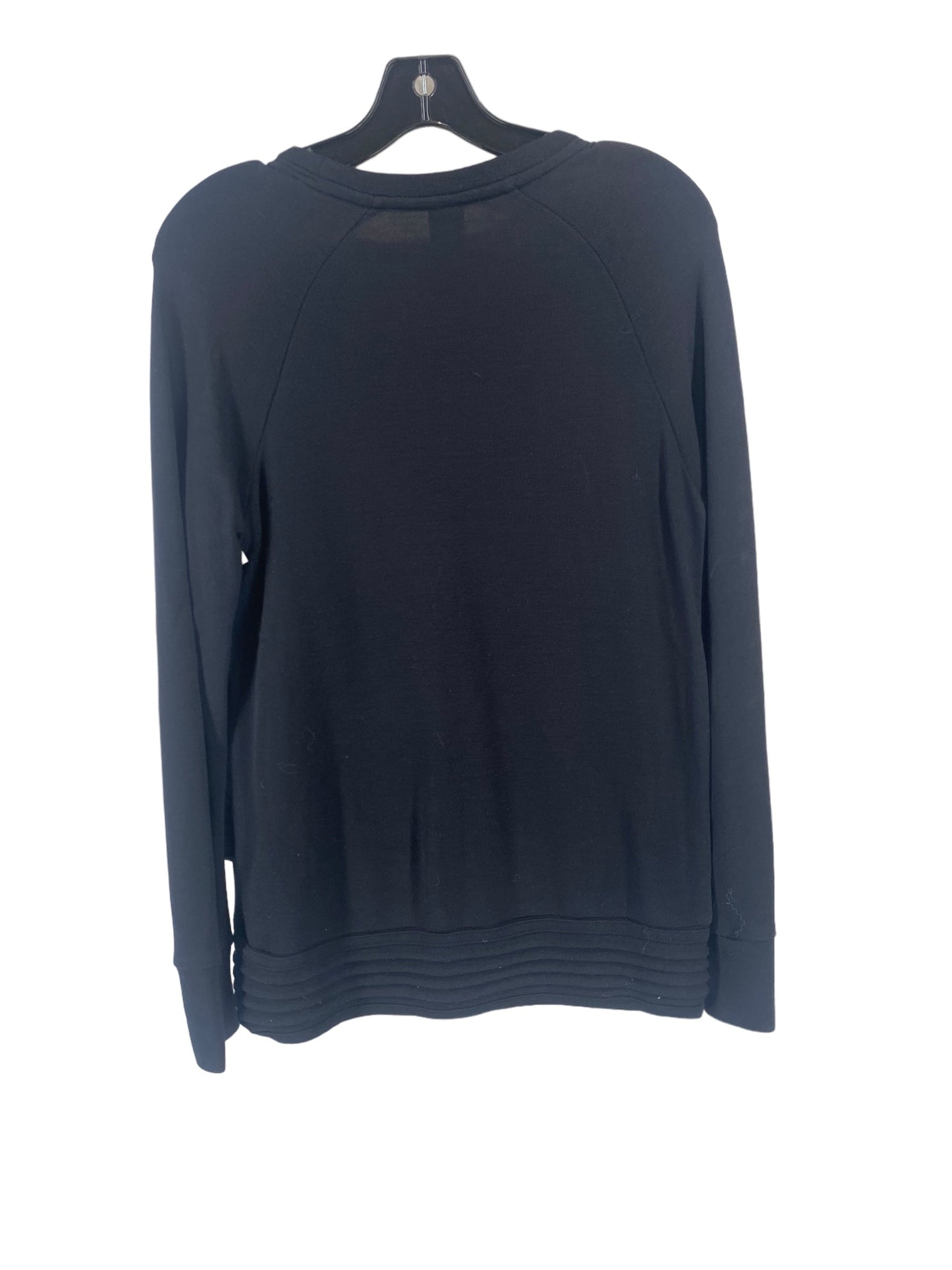 Athletic Top Long Sleeve Crewneck By Active Life In Black, Size: S