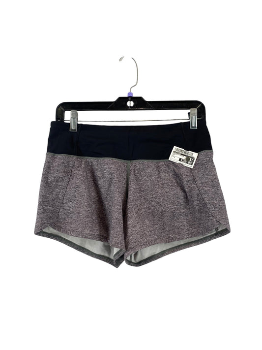 Athletic Shorts By Lululemon In Grey, Size: 4