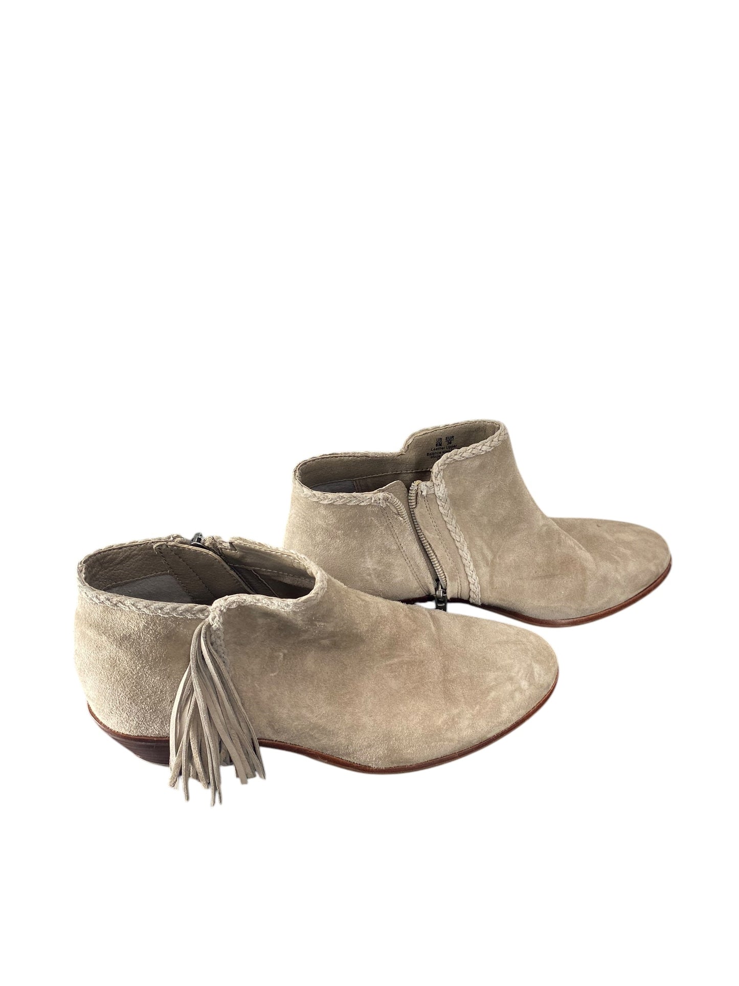 Boots Ankle Heels By Sam Edelman In Grey, Size: 6