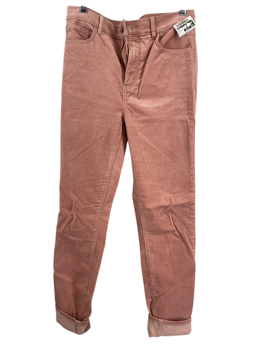 Pants Corduroy By Loft In Pink, Size: 4