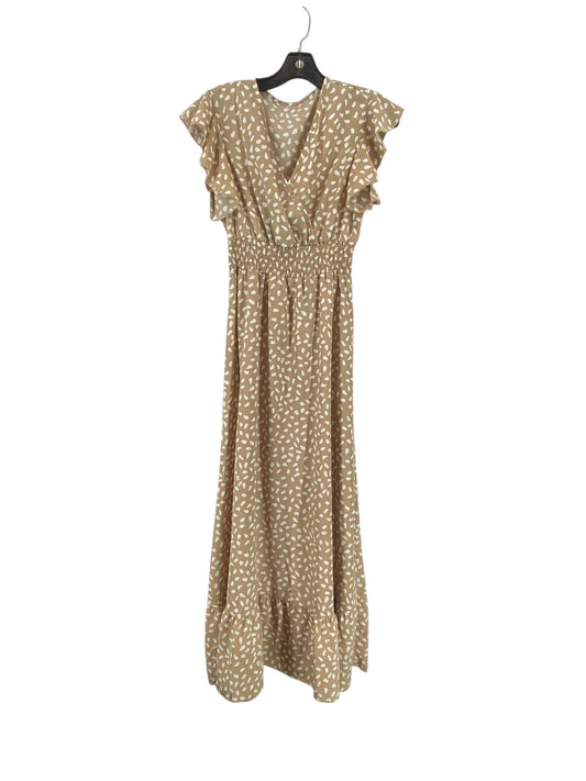 Dress Casual Maxi By Shein In Brown, Size: Xs