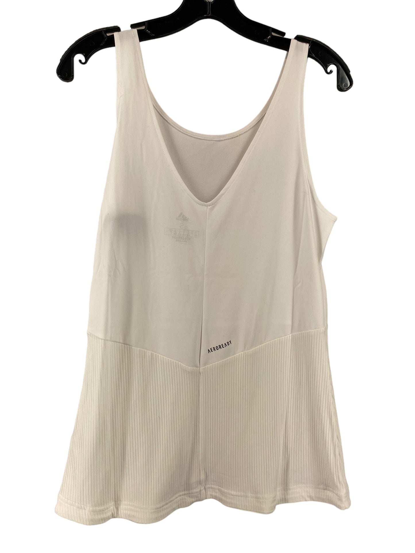 White Tank Top Adidas, Size S