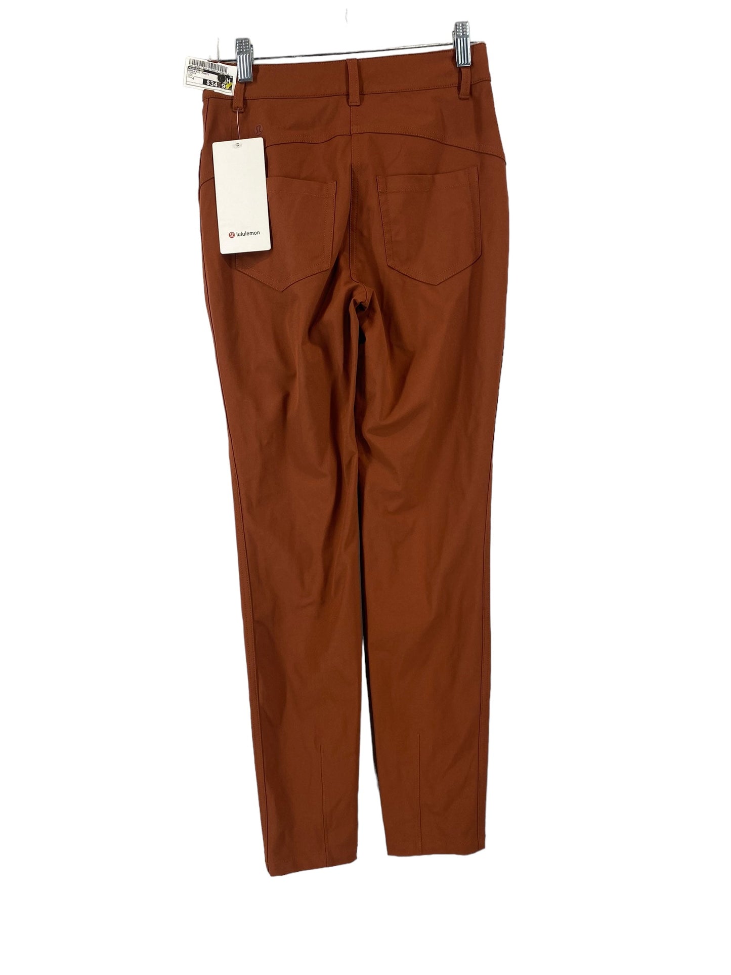 Athletic Pants By Lululemon In Copper, Size: 4