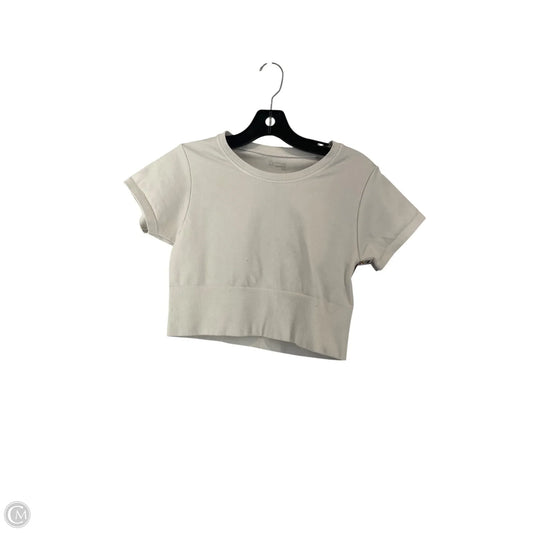 Athletic Top Short Sleeve By Aerie In White, Size: M