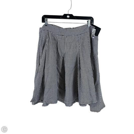 Skirt Midi By Torrid In Black & White, Size: 2x