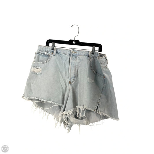 Shorts By Wild Fable In Blue Denim, Size: Xl