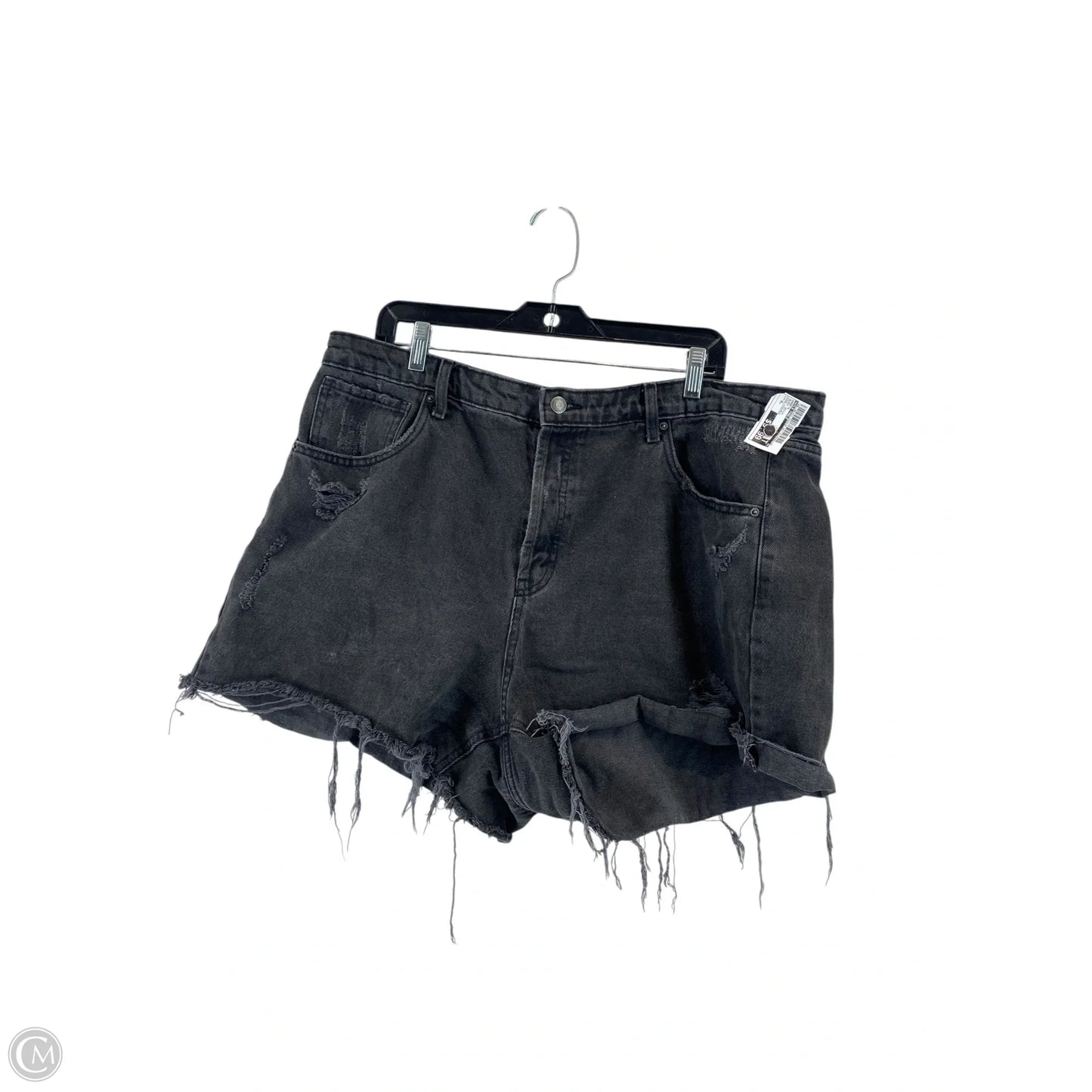 Shorts By Wild Fable In Black Denim, Size: Xl