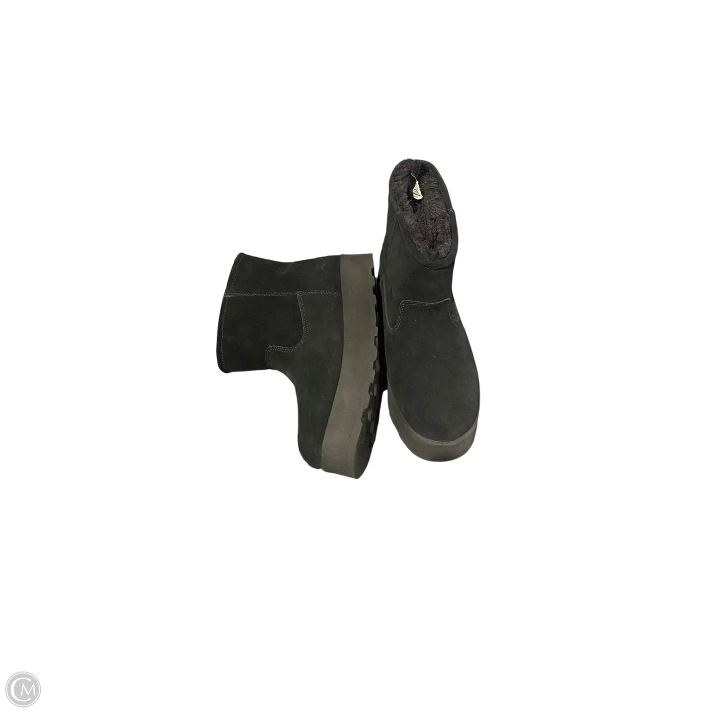 Boots Ankle Heels By Time And Tru In Black, Size: 11