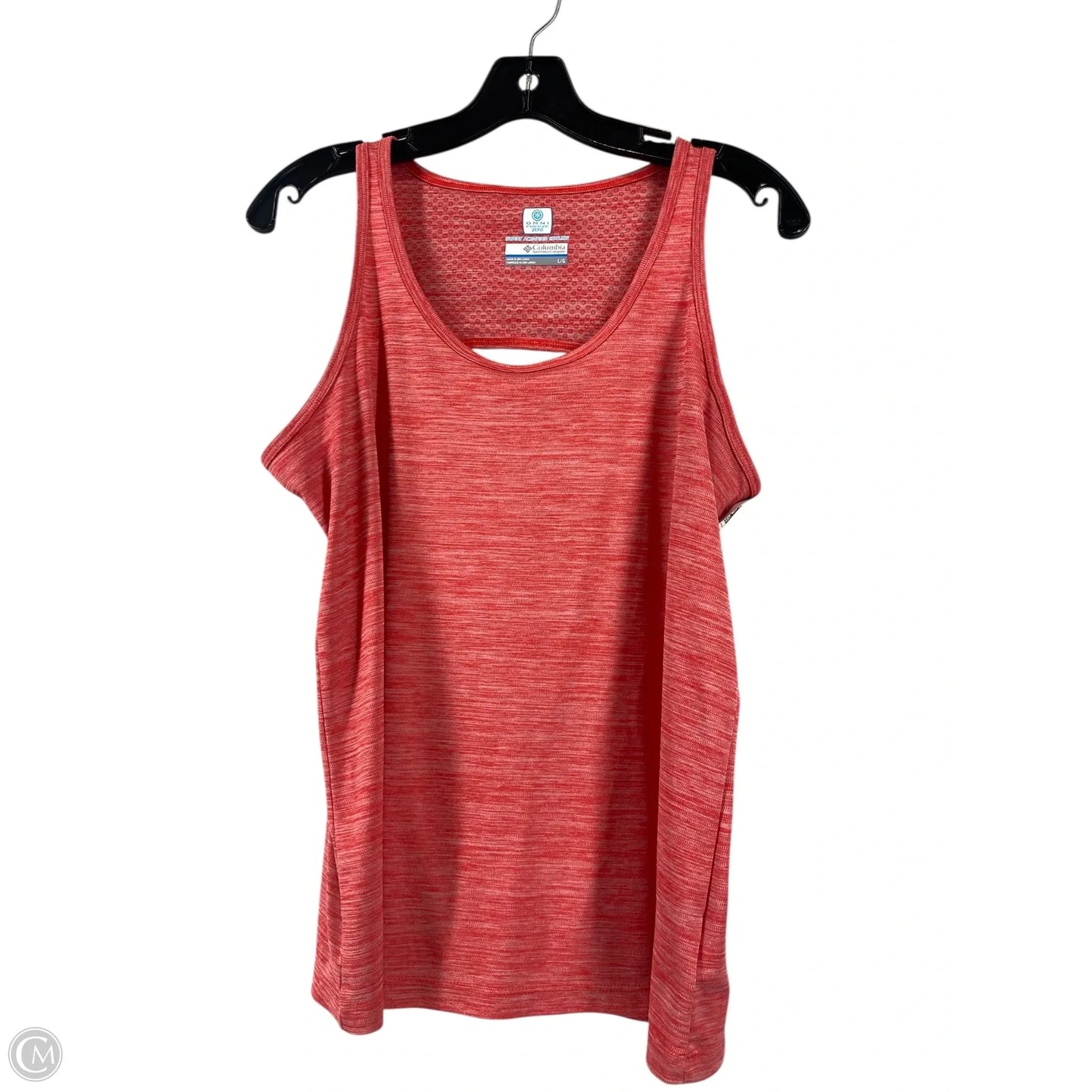 Athletic Tank Top By Columbia In Red, Size: L