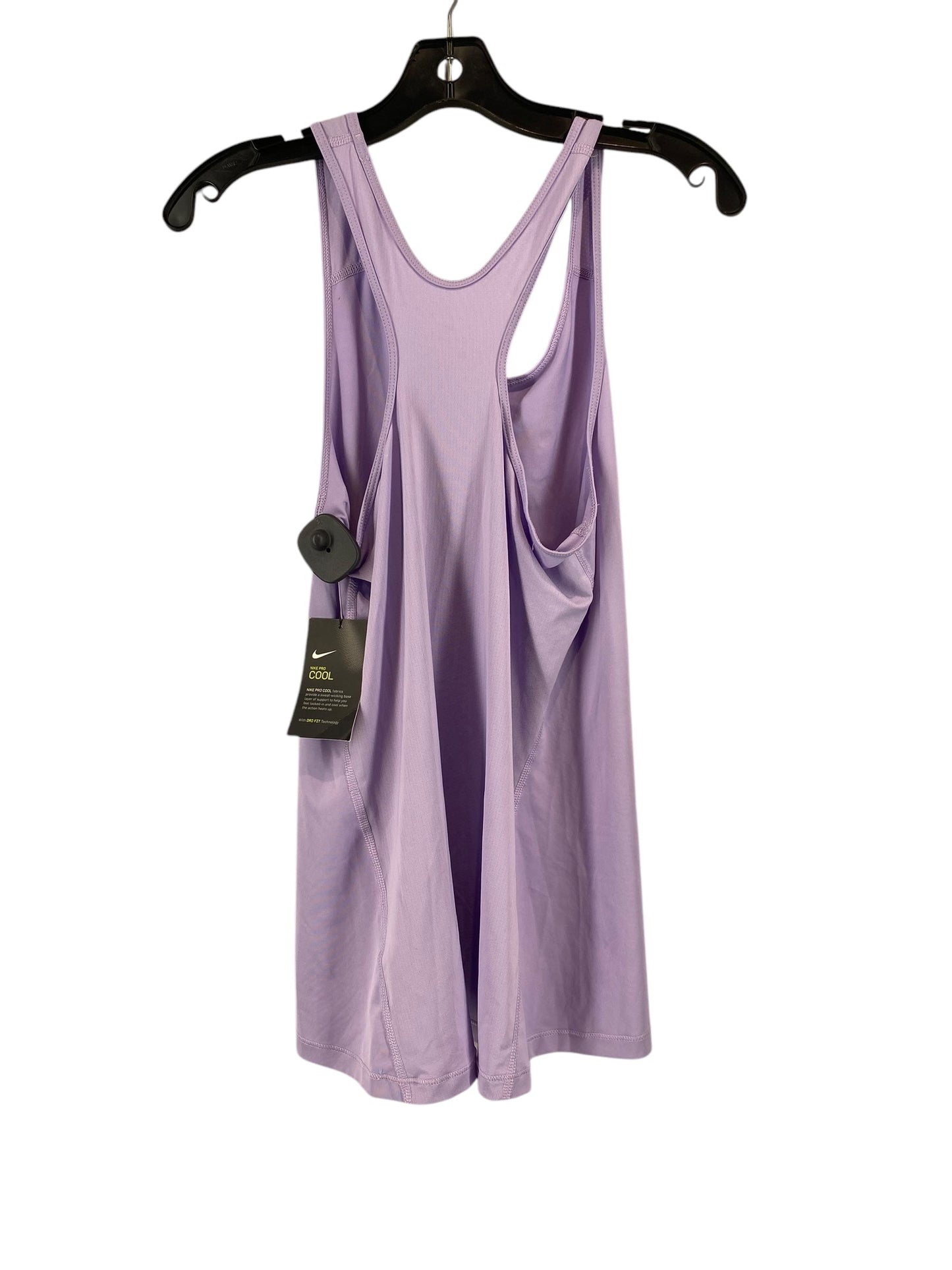 Athletic Tank Top By Nike In Purple, Size: L