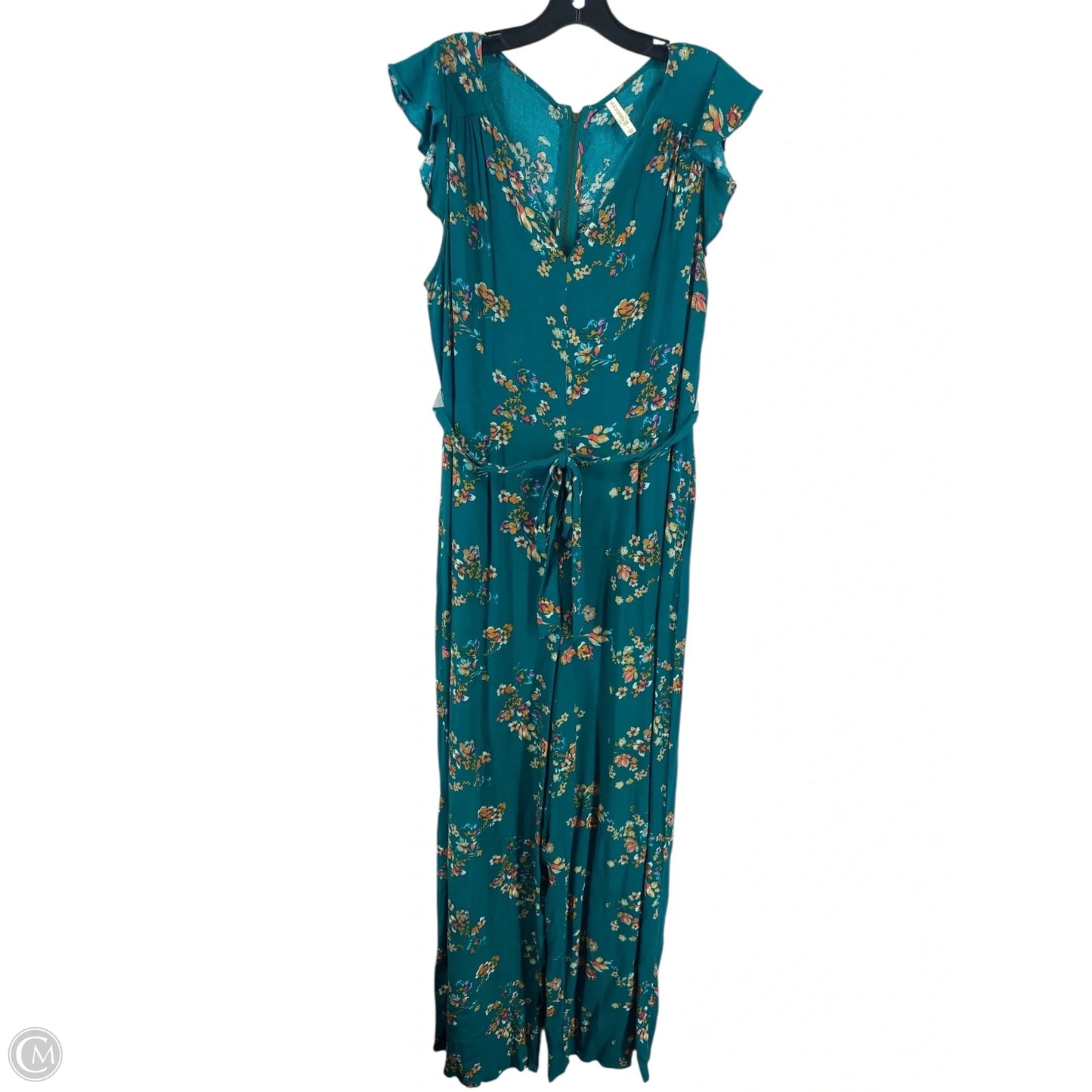 Jumpsuit By Xhilaration In Green, Size: L