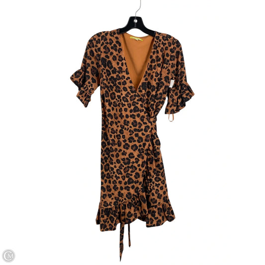 Dress Casual Short By Gianni Bini In Animal Print, Size: S