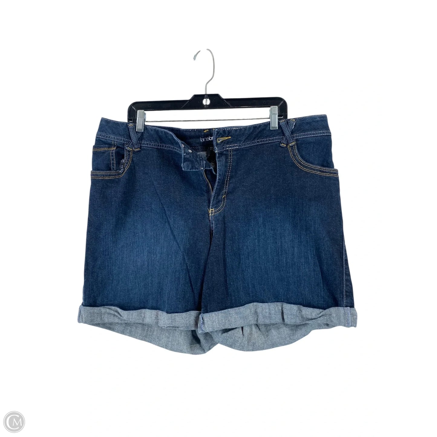 Shorts By Lane Bryant In Blue Denim, Size: 20