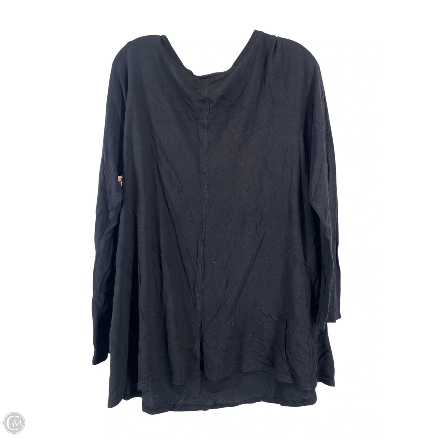 Top Long Sleeve By Lane Bryant In Black, Size: 18