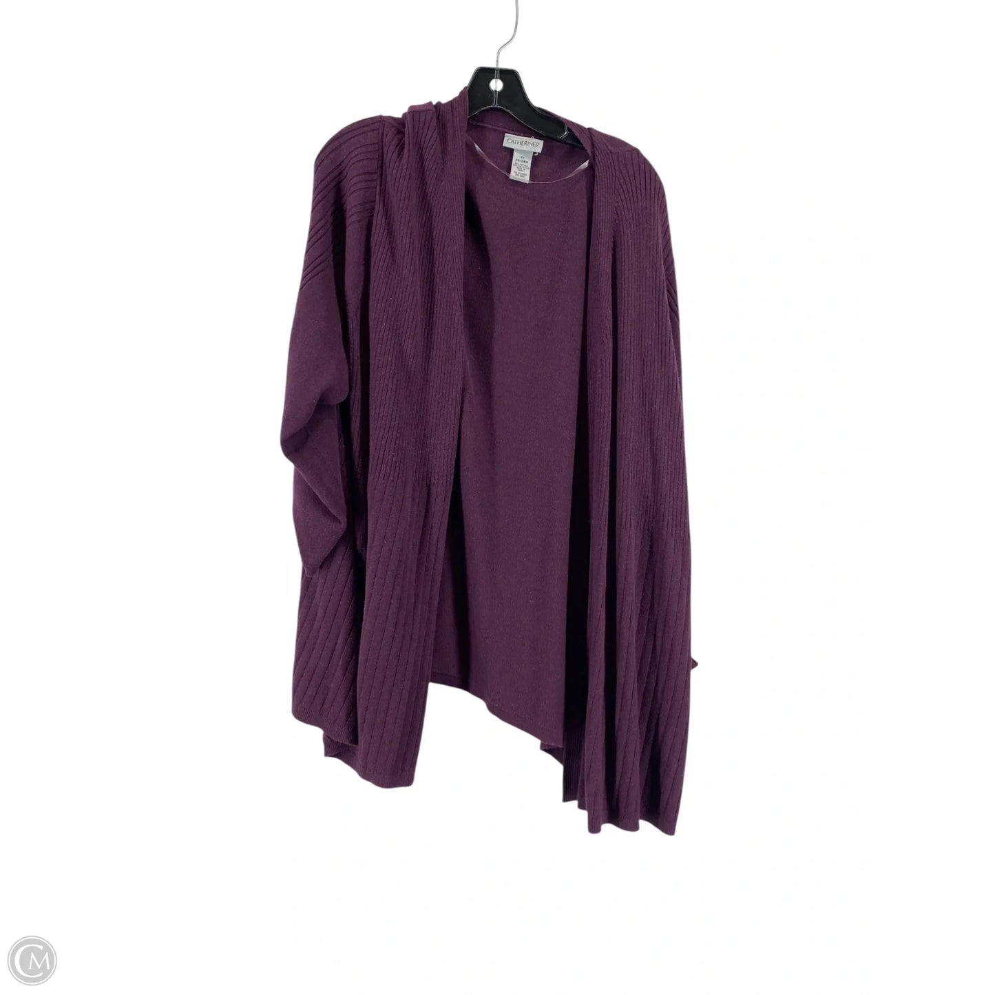 Cardigan By Catherines In Purple, Size: 3x
