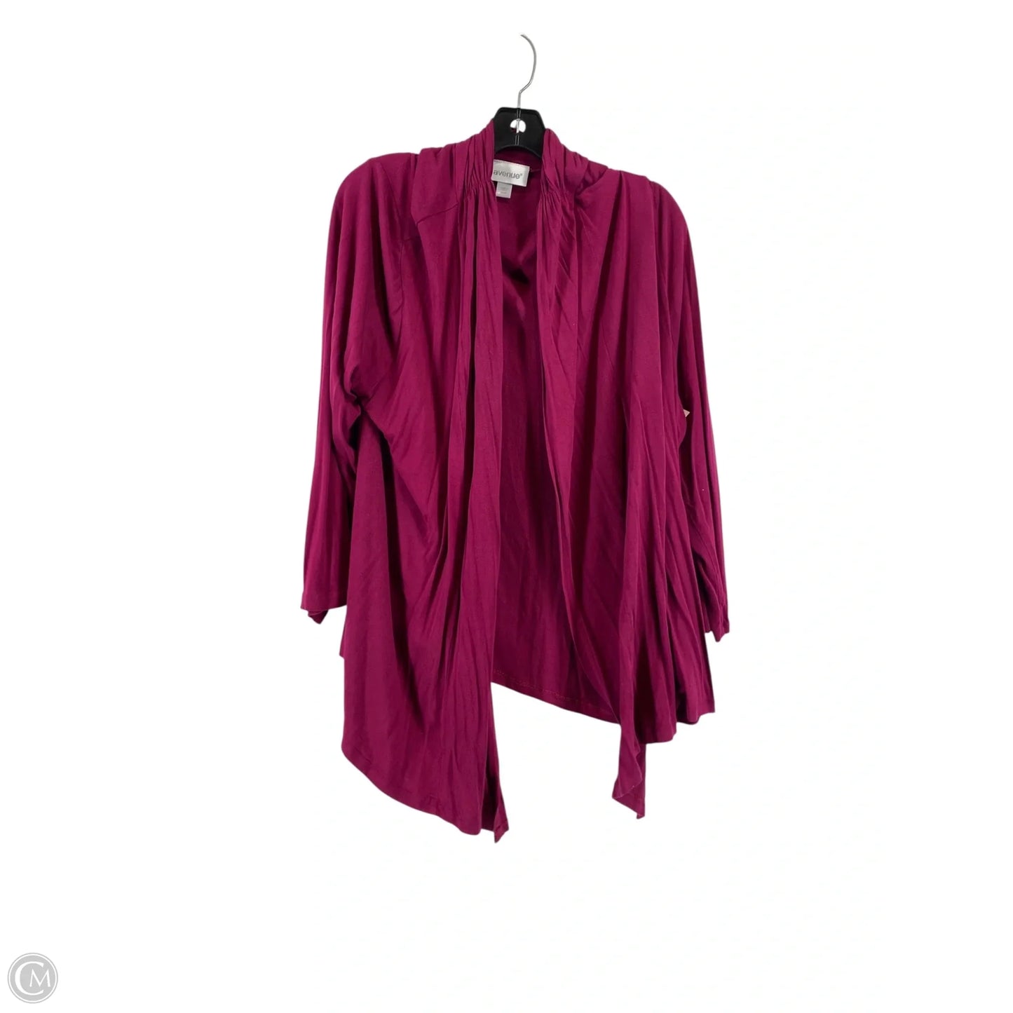 Cardigan By Avenue In Purple, Size: 22
