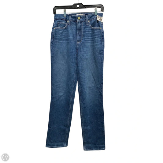 Jeans Straight By Paige In Blue Denim, Size: 26