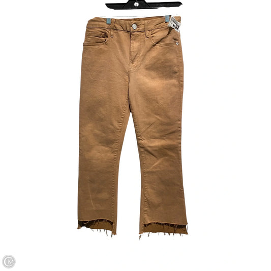 Jeans Boot Cut By Frame In Brown Denim, Size: 28