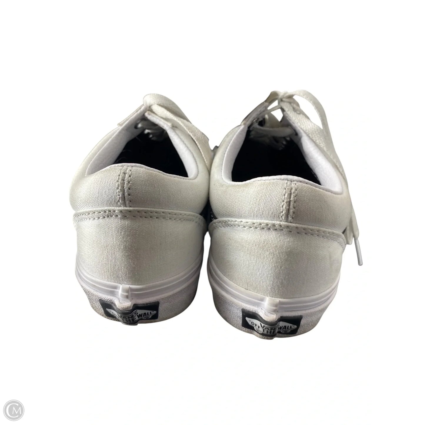 Shoes Sneakers By Vans In White, Size: 7.5