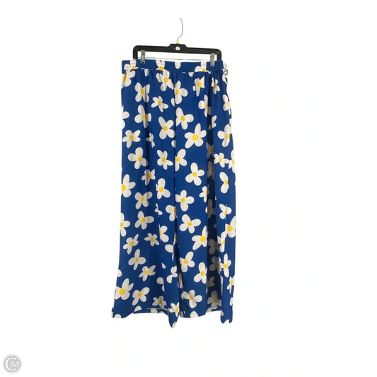 Skirt Maxi By Shein In Blue, Size: 2x