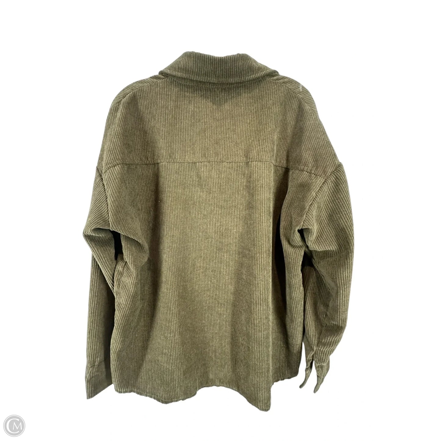 Top Long Sleeve By Clothes Mentor In Green, Size: S
