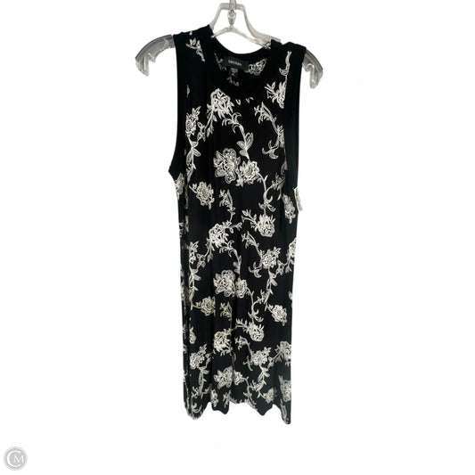 Dress Casual Short By Karen Kane In Black & White, Size: Xl
