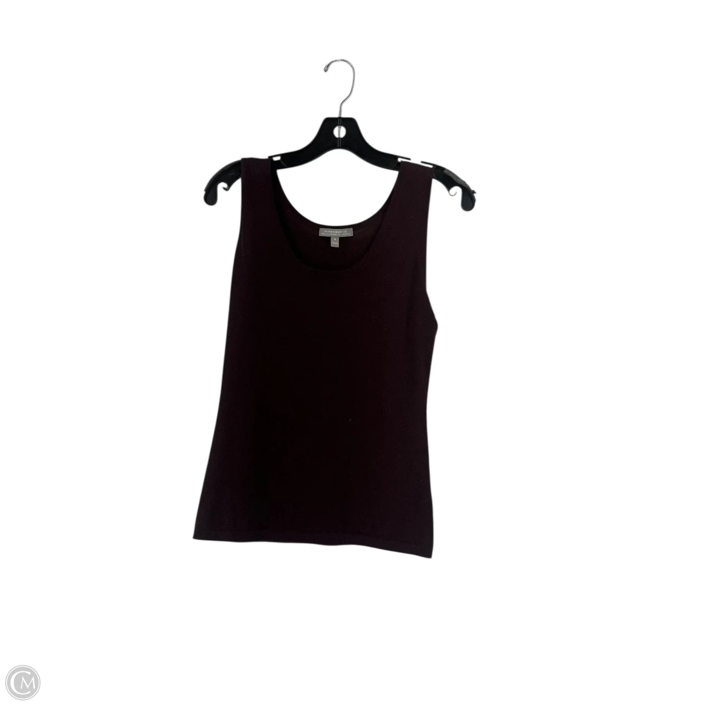 Tank Top Designer By Neiman Marcus In Maroon, Size: S