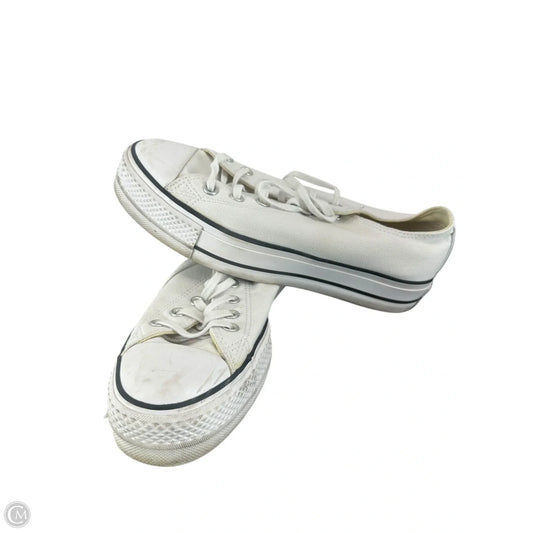 Shoes Sneakers Platform By Converse In White, Size: 9