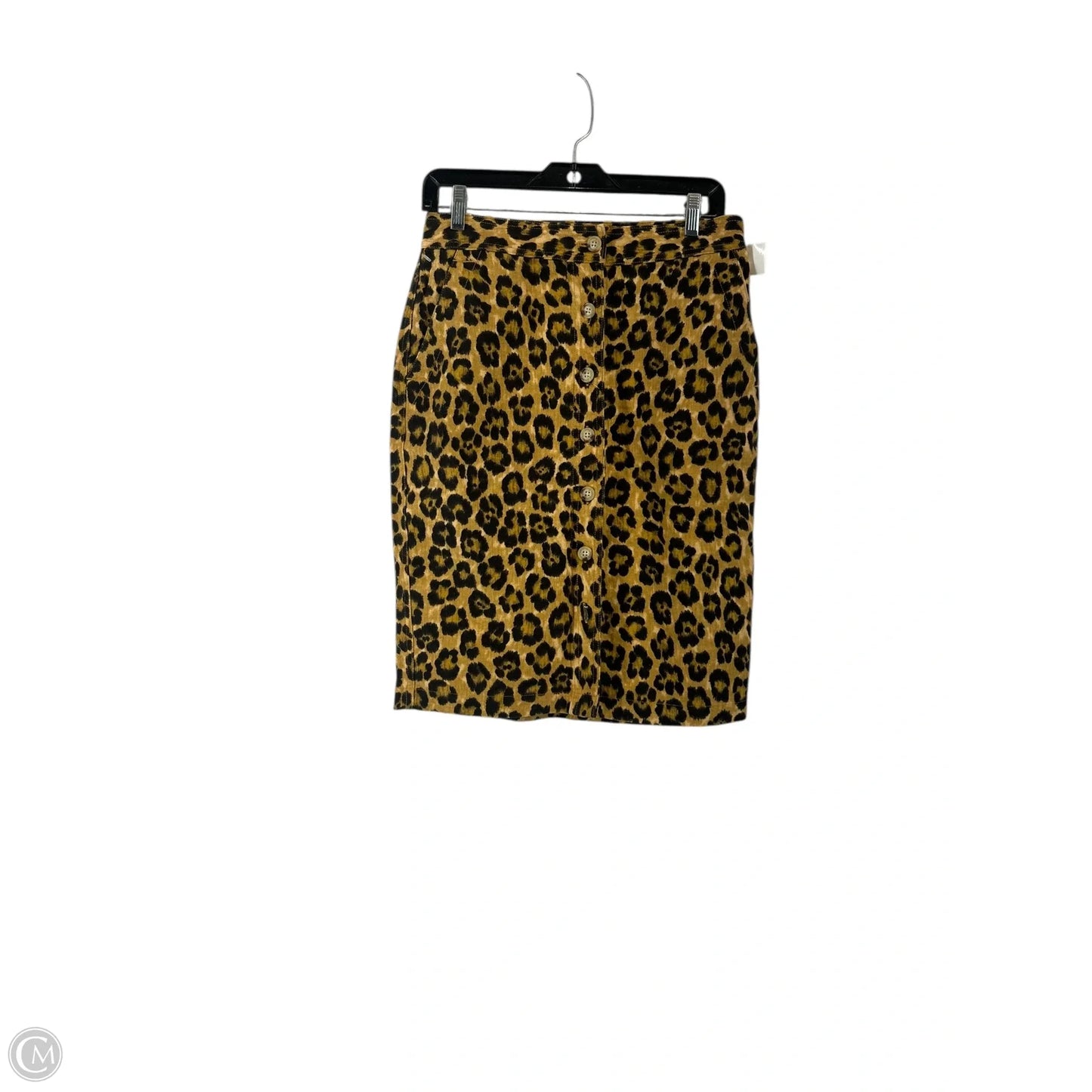 Skirt Midi By Lauren By Ralph Lauren In Animal Print, Size: 2