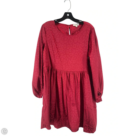 Dress Casual Short By Umgee In Animal Print, Size: M