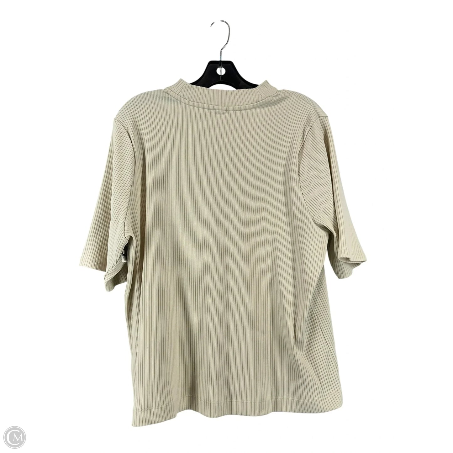 Top Short Sleeve By Old Navy In Cream, Size: 3x
