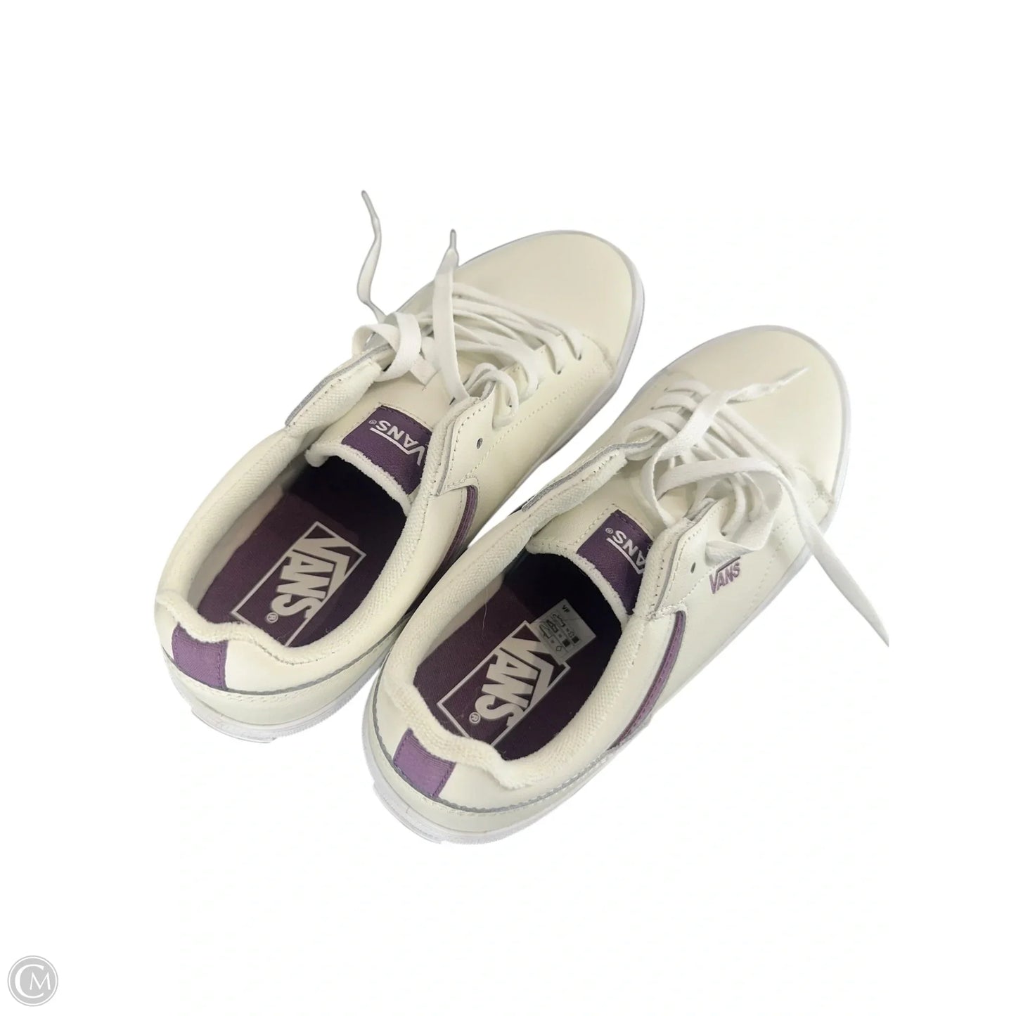 Shoes Sneakers By Vans In White, Size: 9